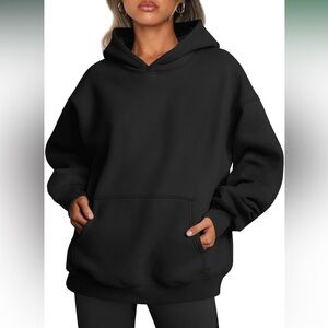 Trendy Queen Oversized Hoodies Fleece Sweatshirt